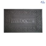 מחצלת כניסה גומי דקורטבי 60*40