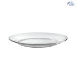 צלחת שטוחה שקופה דירקטור 25