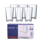 סט 6 כוסות שופ CONIQUE מחוסם