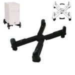 מעמד למחשב + 5 גלגלים - שחור RAZINK