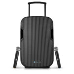 בידורית נטענת 15 עם 2 מיקרופונים אלחוטיים ידניים Proxtone Air3000-Premium