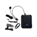 ⁦רמקול מוגבר נייד בעל סוללה נטענת, כולל נגן MP3 ו-BT מובנה, צבע שחור, כולל מיק מדונה ושרוך לנשיאה⁩ – תמונה ⁦3⁩