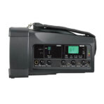 ⁦רמקול נייד נטען קל משקל בעל אלמנט בודד בהספק 50 וואט ואפשרות* לחיבור מיקרופון אלחוטי ידני/דש/מדונה מסדרת 5.8GHz, כולל נגן BT,USB ורצועת נשיאה⁩ – תמונה ⁦2⁩