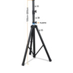 ⁦סטנד לרמקול עד 35 קג Ar-acoustics⁩ – תמונה ⁦2⁩