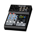 ⁦מיקסר 2 ערוצי מיקרופון + 2 ערוצי סטריאו עם Kapler UX4-FX +Bluetooth⁩ – תמונה ⁦2⁩