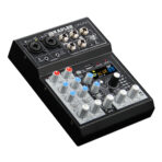 ⁦מיקסר 2 ערוצי מיקרופון + 2 ערוצי סטריאו עם Kapler UX4-FX +Bluetooth⁩ – תמונה ⁦3⁩