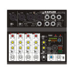 מיקסר 4 ערוצי מיקרופון + 2 ערוצי סטריאו עם Kapler UX7-FX +Bluetooth