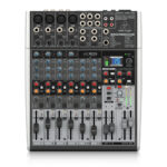 מיקסר 4 מונו, 4 סטריאו, עם ממשק USB ואפקטים של KLARK סדרת XENYX