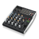 ⁦מיקסר אנלוגי עם שתי כניסות מיקרופון, 4 ערוצי סטריאו, מולטי אפקט מובנה וחיבור USB מבית BEHRINGER⁩ – תמונה ⁦4⁩